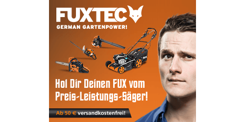 Fuxtec - Hol Dir Deinen FUX vom Preis-Leistungs-Säger