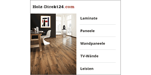 Holz-Direkt24 - Laminate, Paneele, Wandpaneele, TV-Wände, Leisten und vieles mehr