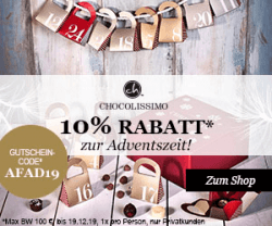 Chocolissimo - 10% Rabatt zur Adventszeit