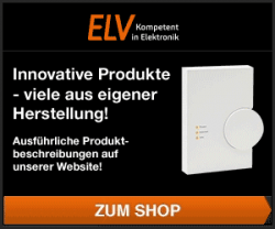 ELV - Innovative Produkte - viele aus eigener Herstellung