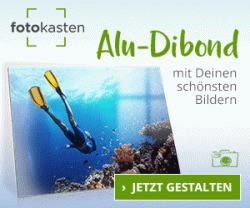 Fotokasten Alu-Dibond - mit deinen schönsten Bildern