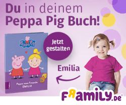 Framily.de - Du in deinem Peppa Pig Buch - Jetzt gestalten