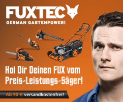 Fuxtec - Hol Dir Deinen FUX vom Preis-Leistungs-Säger