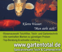 Gartentotal - Spezialversand Teich &amp; Gartentechnik
