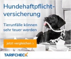 Tarifcheck - Tierhalterhaftpflichtversicherung Vergleich & Abschluss