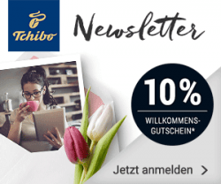 Tschibo - Newsletter anmelden und 10% Gutschein